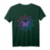 Schmetterling-Mandala Yoga Butterfly Meditation Tiere T-Shirt – Perfektes Geschenk für Yoga-Lehrer, Schüler und Kinder, ideal für Meditation & Entspannung