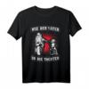Wie Der Vater So Die Tochter Familien Motorrad T-Shirt – Perfektes Geschenk für Biker und Motorradfahrer