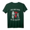 Wie Der Vater So Die Tochter Familien Motorrad T-Shirt – Perfektes Geschenk für Biker und Motorradfahrer