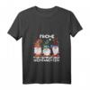 Drei Zwerge Passende Familie Frohe Weihnachten T-Shirt mit V-Ausschnitt - Humorvolles Xmas Design für Familie, Paare & Freunde