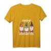 Drei Zwerge Passende Familie Frohe Weihnachten T-Shirt mit V-Ausschnitt - Humorvolles Xmas Design für Familie, Paare & Freunde