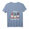 Drei Zwerge Passende Familie Frohe Weihnachten T-Shirt mit V-Ausschnitt - Humorvolles Xmas Design für Familie, Paare & Freunde