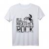All I Need Is A Rock Trial Bike Motorrad T-Shirt - Perfektes Design für Offroad- und Trial-Motorradfans, Vater & Sohn Geschenke