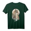 Wolf Tribal Aquarell Wolf Traumfänger T-Shirt – Für Tier- und Indianerliebhaber, Mädchen & Frühlingsliebhaber