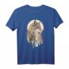 Wolf Tribal Aquarell Wolf Traumfänger T-Shirt – Für Tier- und Indianerliebhaber, Mädchen & Frühlingsliebhaber