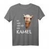 Kamel Kostüm Kinder & Erwachsene - Lustiges Dromedar T-Shirt für Karneval, Fasching & Halloween mit Spruch 'In mir steckt ein Kamel'