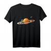 Scooter In Space - Motor-Roller T-Shirt für Roller, Mofa und Moped Fahrer, ideales Geschenk für Biker und Motorradliebhaber