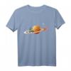 Scooter In Space - Motor-Roller T-Shirt für Roller, Mofa und Moped Fahrer, ideales Geschenk für Biker und Motorradliebhaber