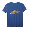 Scooter In Space - Motor-Roller T-Shirt für Roller, Mofa und Moped Fahrer, ideales Geschenk für Biker und Motorradliebhaber