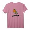 Rotkehlchen Vogel Beobachten Singvögel T-Shirt – Perfektes Geschenk für Natur- und Vogel-Liebhaber beim Beobachten und Füttern