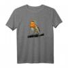Rotkehlchen Vogel Beobachten Singvögel T-Shirt – Perfektes Geschenk für Natur- und Vogel-Liebhaber beim Beobachten und Füttern