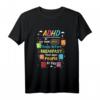 We Think More, Dyslexia Attention, Autism T-Shirt – Lustiges & Unterstützendes Geschenk für jeden Anlass