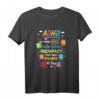 We Think More, Dyslexia Attention, Autism T-Shirt – Lustiges & Unterstützendes Geschenk für jeden Anlass