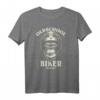 Old School Biker Forever Gorilla Motorrad T-Shirt – Perfektes Geschenk für Motorradfahrer, Chopper Fans & Rockabilly Cruiser Enthusiasten