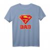 HapKoala Super Dad Superpapa T-Shirt – Originelles Superman-Design für den besonderen Tag