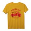 Vintage American Motorcycle Indian T-Shirt für Old Biker - Klassisch geschnitten, doppelt genähter Saum