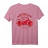 Vintage American Motorcycle Indian T-Shirt für Old Biker - Klassisch geschnitten, doppelt genähter Saum