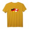 Deutschland Kanada T-Shirt mit Herz – Liebe, Freundschaft & patriotisches Geschenk für besondere Anlässe