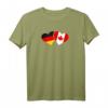 Deutschland Kanada T-Shirt mit Herz – Liebe, Freundschaft & patriotisches Geschenk für besondere Anlässe