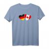 Deutschland Kanada T-Shirt mit Herz – Liebe, Freundschaft & patriotisches Geschenk für besondere Anlässe