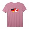 Deutschland Kanada T-Shirt mit Herz – Liebe, Freundschaft & patriotisches Geschenk für besondere Anlässe