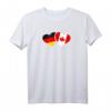 Deutschland Kanada T-Shirt mit Herz – Liebe, Freundschaft & patriotisches Geschenk für besondere Anlässe