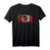 Vancouver Montreal Quebec mit Kanada-Flagge T-Shirt – Patriotisches Kleidungsstück für Kanada-Liebhaber