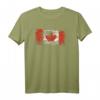 Vancouver Montreal Quebec mit Kanada-Flagge T-Shirt – Patriotisches Kleidungsstück für Kanada-Liebhaber