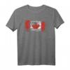 Vancouver Montreal Quebec mit Kanada-Flagge T-Shirt – Patriotisches Kleidungsstück für Kanada-Liebhaber