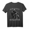 Der letzte Reiseleiter Biker Motorrad T-Shirt – Lustiges Design mit Sensenmann für Motorradfahrer mit Humor, Sarkasmus und schwarzem Humor