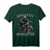 Der letzte Reiseleiter Biker Motorrad T-Shirt – Lustiges Design mit Sensenmann für Motorradfahrer mit Humor, Sarkasmus und schwarzem Humor