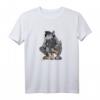 Russisches Gopnik T-Shirt mit Wolf und Nu Pogadi - Lustiges Sowjet-Design für Damen und Herren als Geschenk