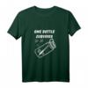 One Bottle Survivor in Wildnis T-Shirt – Für Outdoor-Abenteurer, Survival-Fans & Naturenthusiasten im Kanadischen Busch