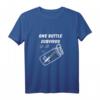 One Bottle Survivor in Wildnis T-Shirt – Für Outdoor-Abenteurer, Survival-Fans & Naturenthusiasten im Kanadischen Busch