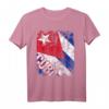 KUBA Flagge T-Shirt für Damen, Herren und Kinder - Klassisch geschnitten, doppelt genähter Saum, perfektes Kuba Souvenir