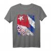 KUBA Flagge T-Shirt für Damen, Herren und Kinder - Klassisch geschnitten, doppelt genähter Saum, perfektes Kuba Souvenir