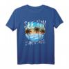 Wir sehen dich in Zakynthos Urlaub Griechenland T-Shirt – Souvenir mit Sonnenuntergang & Palme für Strand- und Urlaubsliebhaber