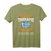 Ich Brauche Keine Therapie Ich Muss Nur Nach Griechenland T-Shirt – Lustiges Geschenk für Griechenland Fans, Urlauber & Liebhaber