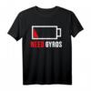 Gyros Griechenland T-Shirt mit griechischem Design, Zaziki Spruch & Kreta Witz – Perfektes Geschenk für Griechenland-Fans & Urlaubsliebhaber