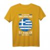 Griechenland T-Shirt mit griechischer Flagge – Für Griechenland-Liebhaber, Urlauber & Fans von Kreta, Athen, Mykonos & Thessaloniki