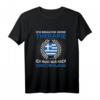Ich brauche keine Therapie - Ich muss nur nach Griechenland T-Shirt für Urlaub, Reisen & Geschenke