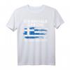 Lustiges Grieche T-Shirt mit griechischer Flagge – Für Griechenland-Liebhaber, Urlauber & Fans von Kreta, Athen, Mykonos & Thessaloniki