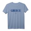 GRIECHENLAND Flagge T-Shirt für Damen, Herren & Kinder – Klassisch geschnitten, doppelt genähter Saum, ideales Souvenir und Fan-Artikel