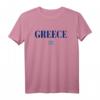 GRIECHENLAND Flagge T-Shirt für Damen, Herren & Kinder – Klassisch geschnitten, doppelt genähter Saum, ideales Souvenir und Fan-Artikel