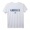 GRIECHENLAND Flagge T-Shirt für Damen, Herren & Kinder – Klassisch geschnitten, doppelt genähter Saum, ideales Souvenir und Fan-Artikel