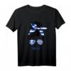 Griechische Frau Mädchen Flagge T-Shirt - Stolzes Heritage Griechenland Shirt für Frauen und Mädchen