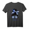 Griechische Frau Mädchen Flagge T-Shirt - Stolzes Heritage Griechenland Shirt für Frauen und Mädchen