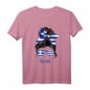 Griechische Frau Mädchen Flagge T-Shirt - Stolzes Heritage Griechenland Shirt für Frauen und Mädchen