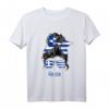 Griechische Frau Mädchen Flagge T-Shirt - Stolzes Heritage Griechenland Shirt für Frauen und Mädchen