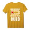 Ouzo Griechenland Schnaps Geschenk T-Shirt – Humorvolles griechisches Motiv als ideales Souvenir oder Geschenk